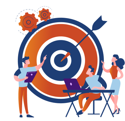Mission illustration — target