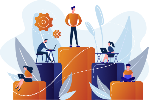 Leadership illustration